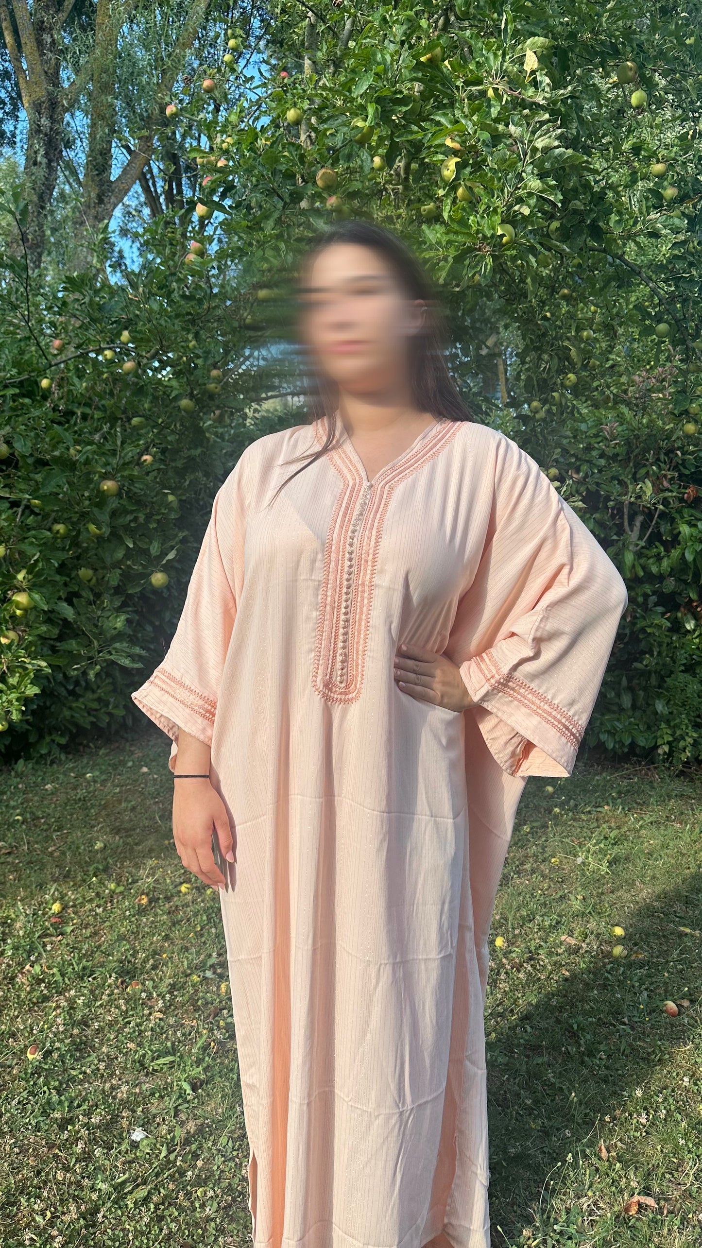 Qmis Inès rose (d'bana saumon)