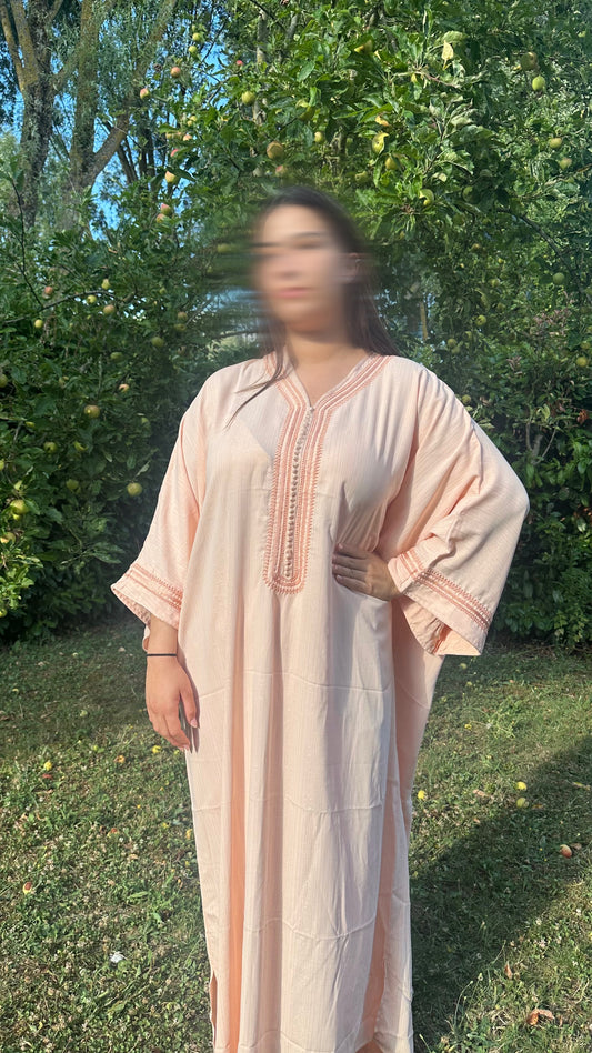 Qmis Inès rose (d'bana saumon)