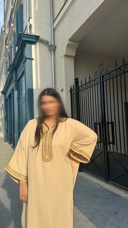 Qmis Inès beige (d'bana beige)