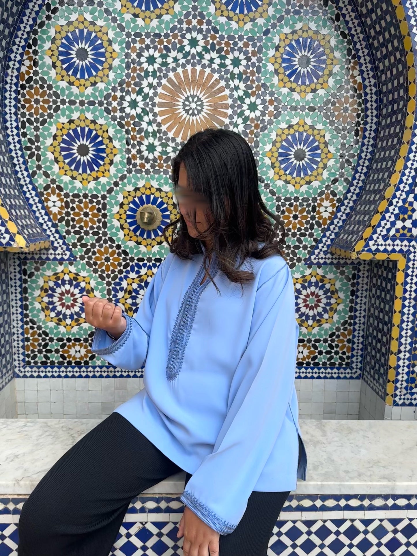 Jabador Dalia bleu clair