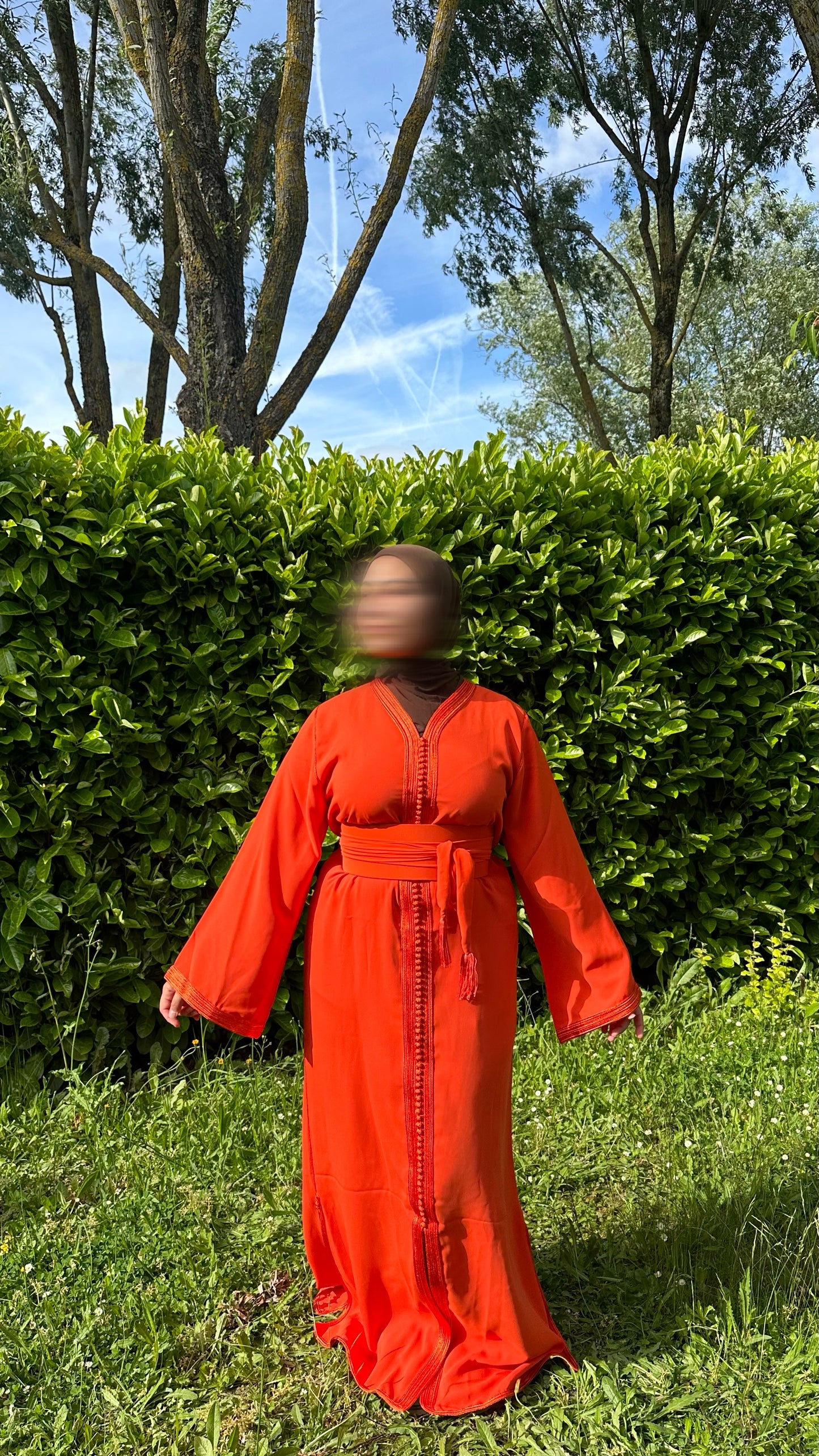 Caftan Isra orange