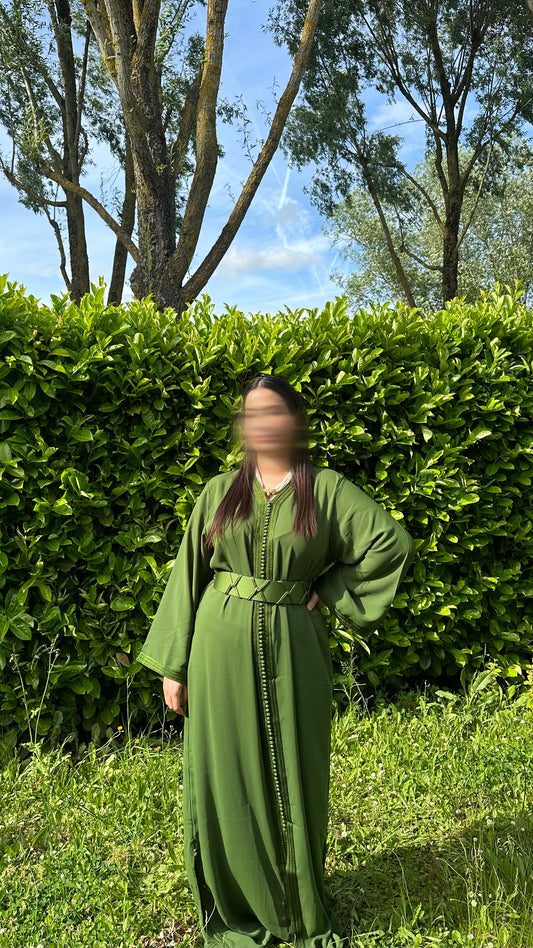 Caftan Isra vert